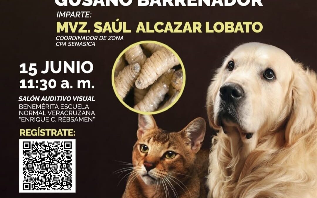 Conferencia sobre gusano barrenador en Xalapa