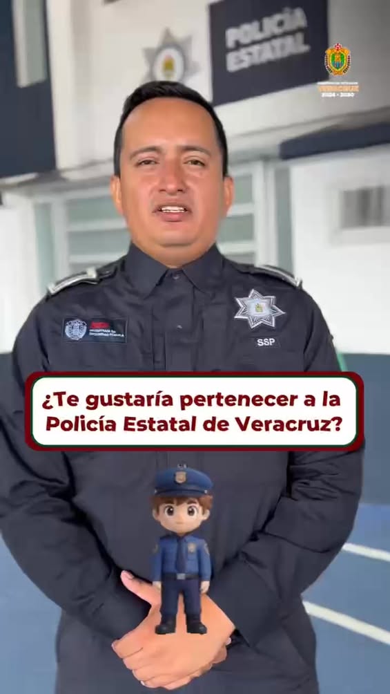 Convocatoria abierta de la Policía Estatal de Veracruz