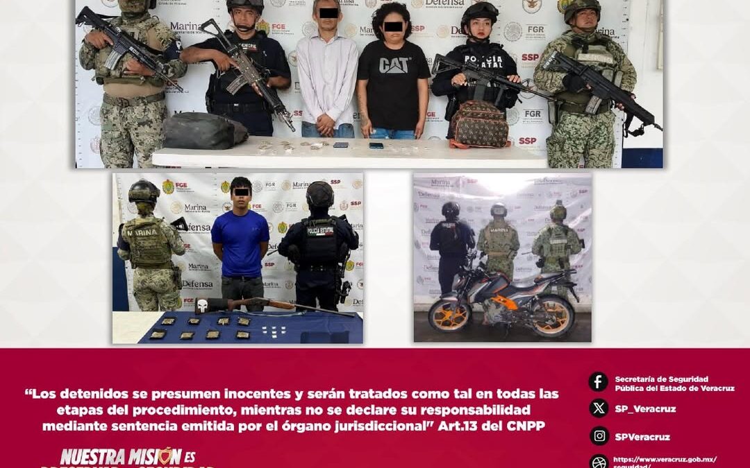 Decomisan hidrocarburo y drogas en 26 municipios de Veracruz