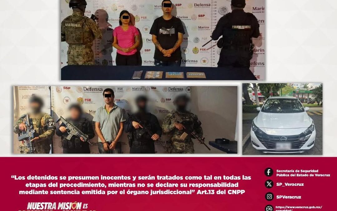 SSP y fuerzas federales decomisan 36 kg de droga en 24 municipios
