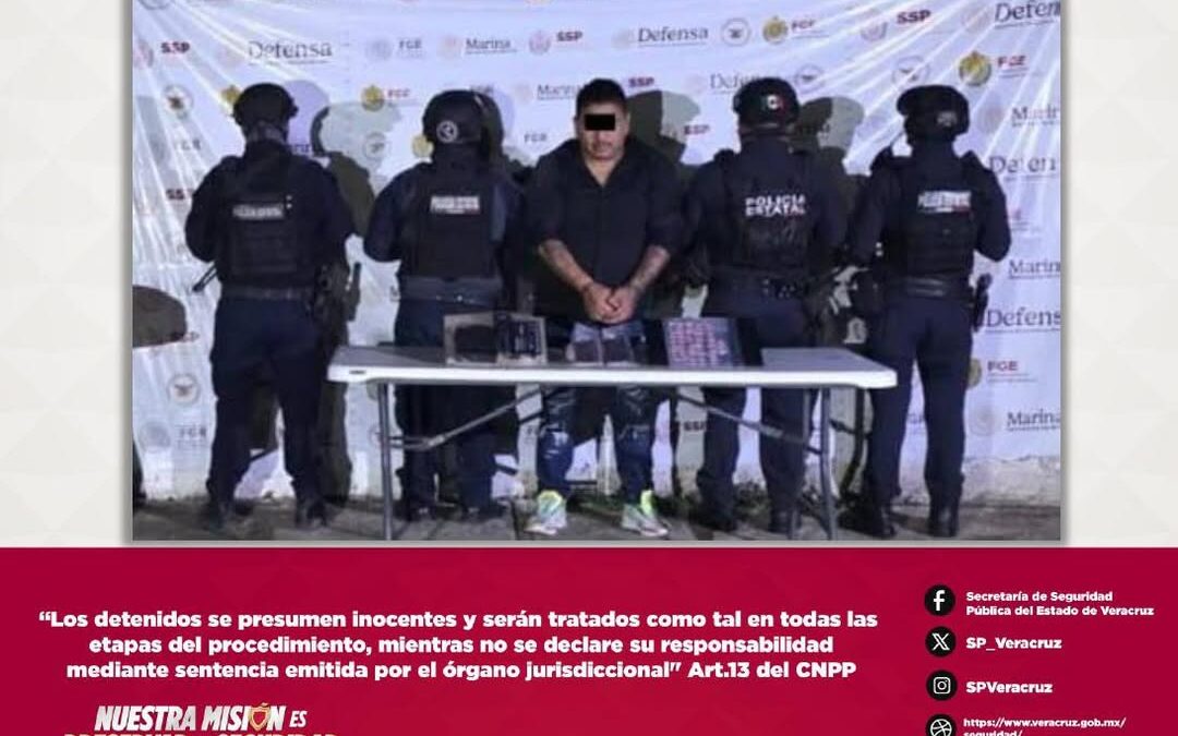 19 detenidos por delitos contra la salud en Veracruz