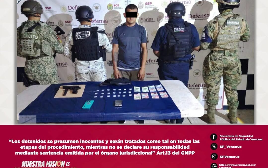 Por delitos contra la salud detienen a 34 personas en Veracruz