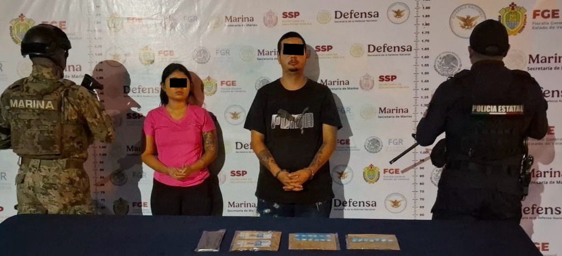 Aseguran más de 36 kg de narcóticos y detienen a 27 en Veracruz