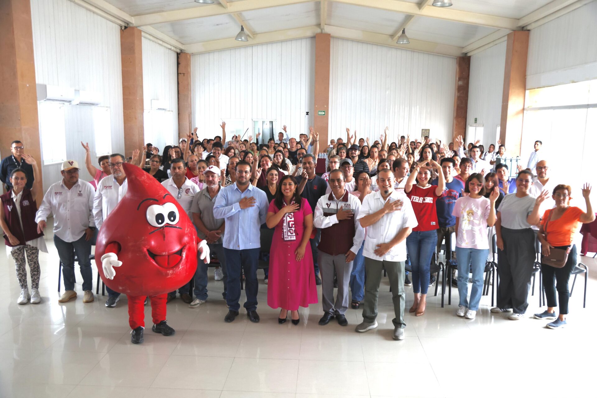 DIF Municipal de Veracruz impulsa donación sanguínea con jornada Gotas con Compromiso