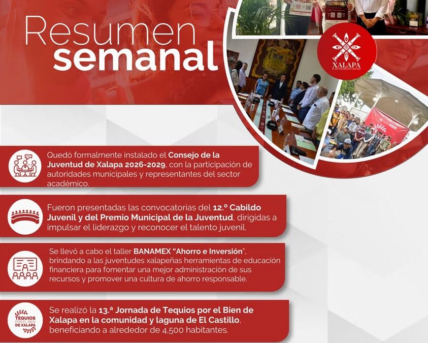 Ayuntamiento de Xalapa impulsa iniciativas para juventudes