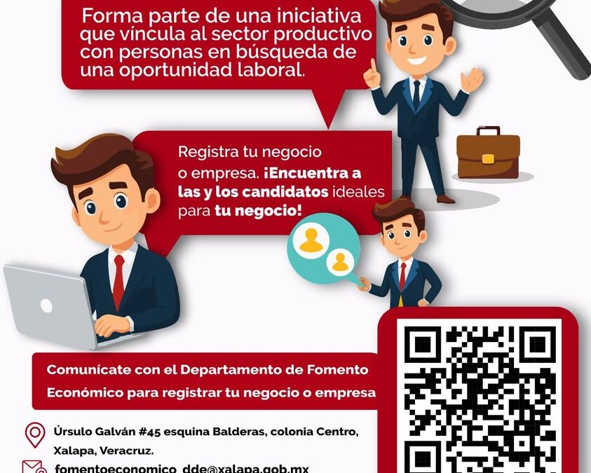 Xalapa invita a empresas a registrarse en directorio de empleo