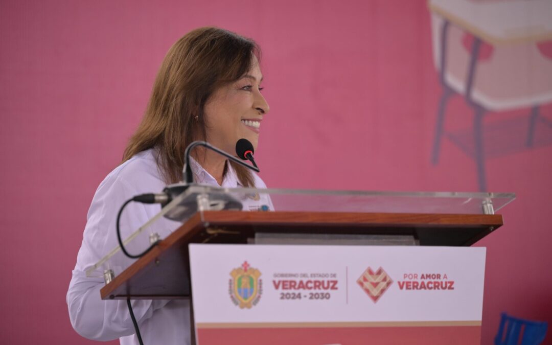 Ninguna escuela quedará fuera del programa de mobiliario, asegura Rocío Nahle
