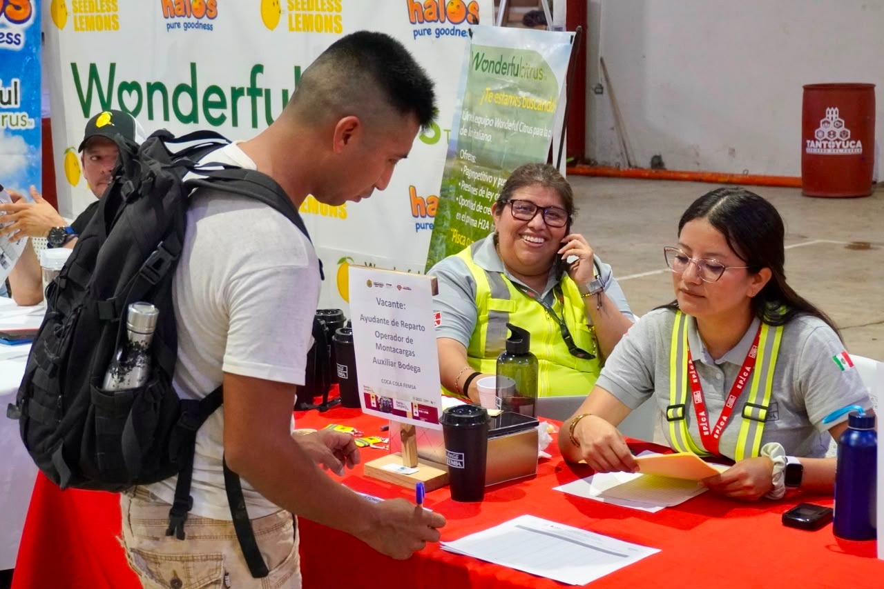 Feria Nacional del Empleo para Jornaleros Agrícolas en Tantoyuca, Veracruz