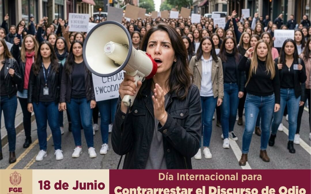 FGE Veracruz se suma al Día Internacional contra el Discurso de Odio
