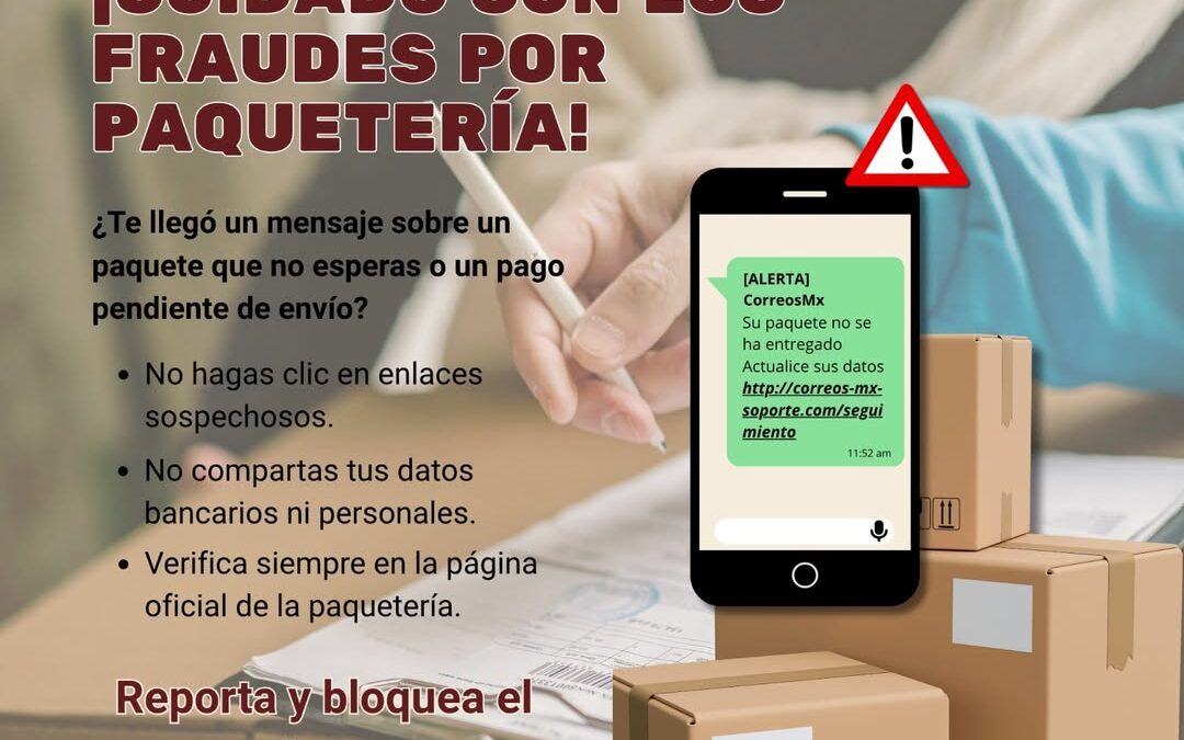 Fiscalía de Veracruz alerta sobre fraudes por paquetería