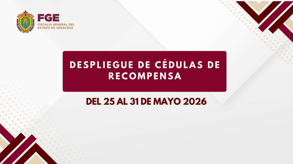 Fiscalía agradece a municipios por difundir cédulas de recompensa