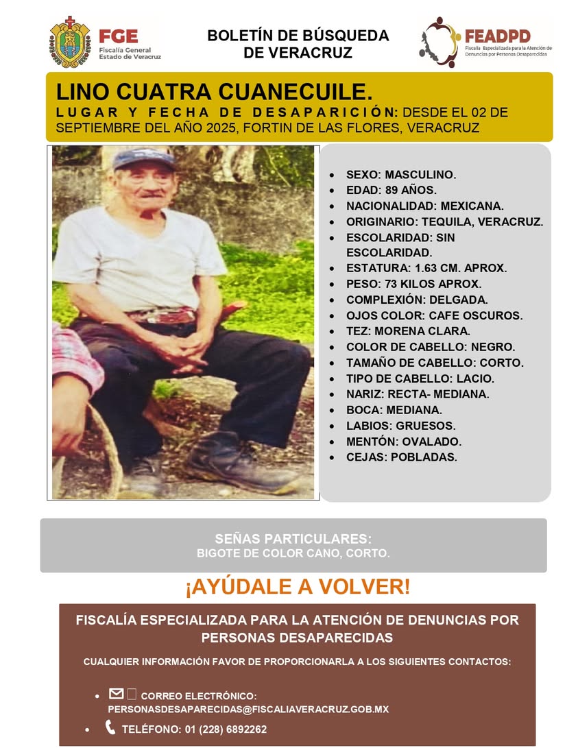 fiscalia-veracruz-colaboracion-ciudadana Solicitud de colaboración de la Fiscalía de Veracruz para localizar a una persona