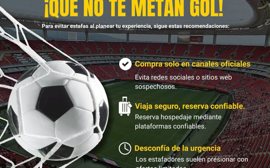 Fiscalía de Veracruz emite recomendaciones de ciberseguridad para el Mundial 2026