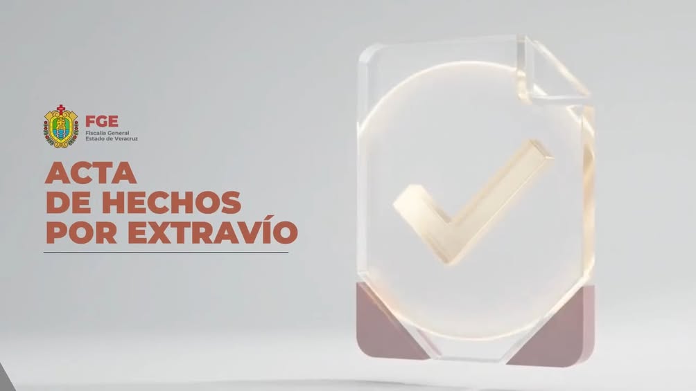 Fiscalía de Veracruz amplía trámite en línea para extravío de documentos