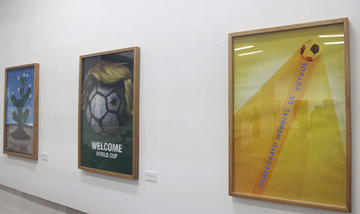 Once de la tribu explora el Mundial de Futbol 2026 con carteles artísticos