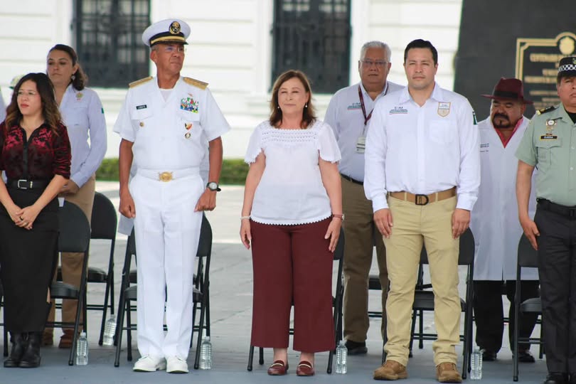 Inicio del operativo de verano Héroes Paisanos en Veracruz con la gobernadora Rocío Nahle
