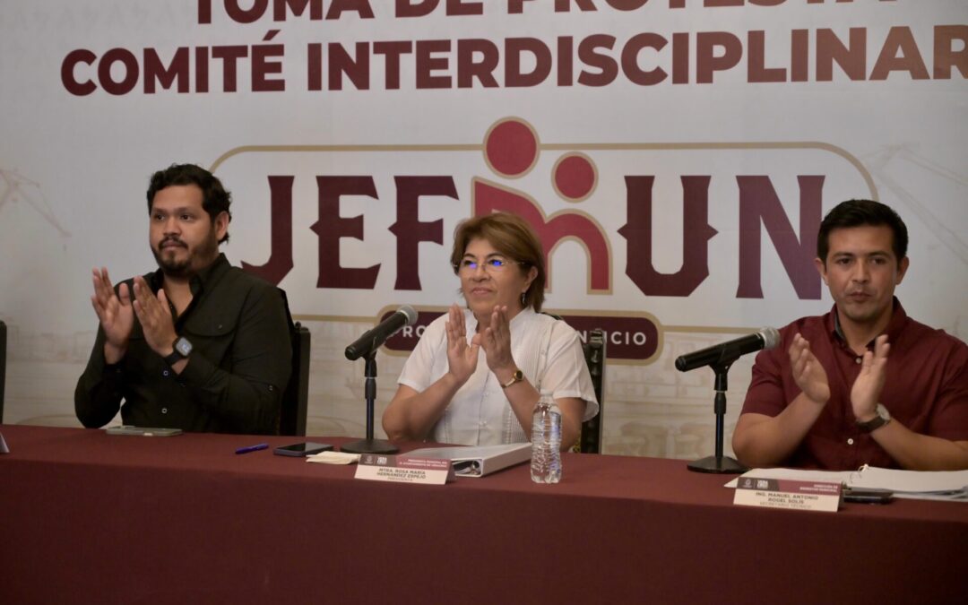 Instalan comité para supervisar programa alimentario JEFMUN en Veracruz