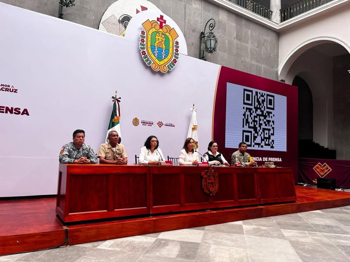 Instalación del Consejo Estatal de Protección Civil en Veracruz para la temporada de lluvias y ciclones 2026