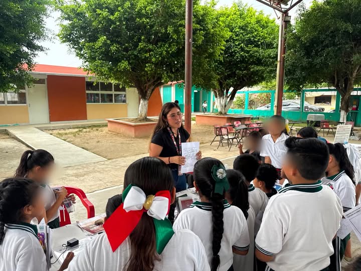 Jornada Escolar en la Escuela Primaria Alfonso Arroyo Flores en Jesús Carranza