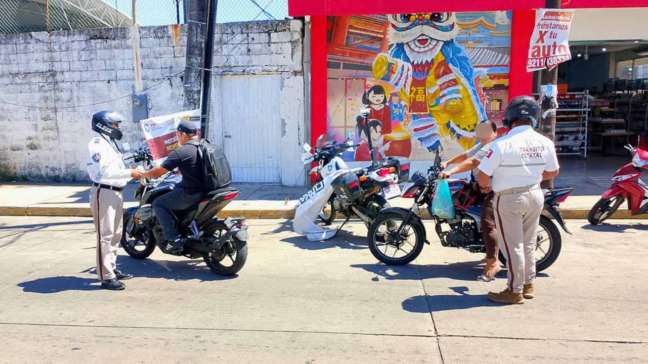Jornada informativa Motociclista Responsable en Veracruz