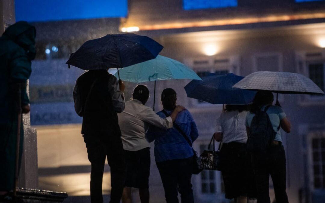 Continúan lluvias en Xalapa; sin afectaciones mayores