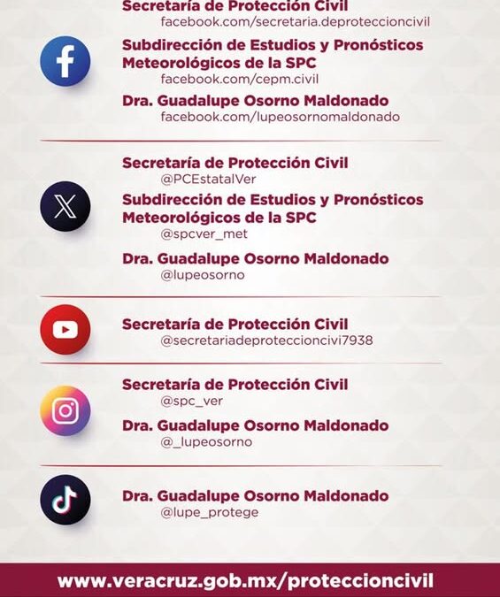 Continúan lluvias en Veracruz; PC pide no bajar la guardia