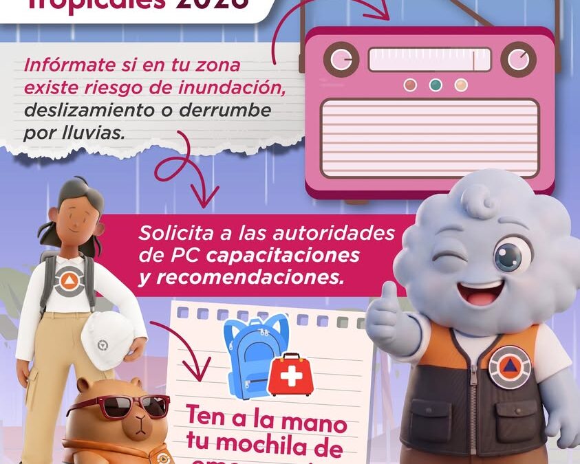 Protección Civil alerta por abundante agua en Veracruz