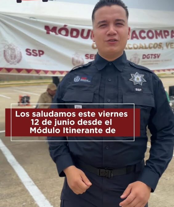 SSP Veracruz instala módulo itinerante para compraventa de autos