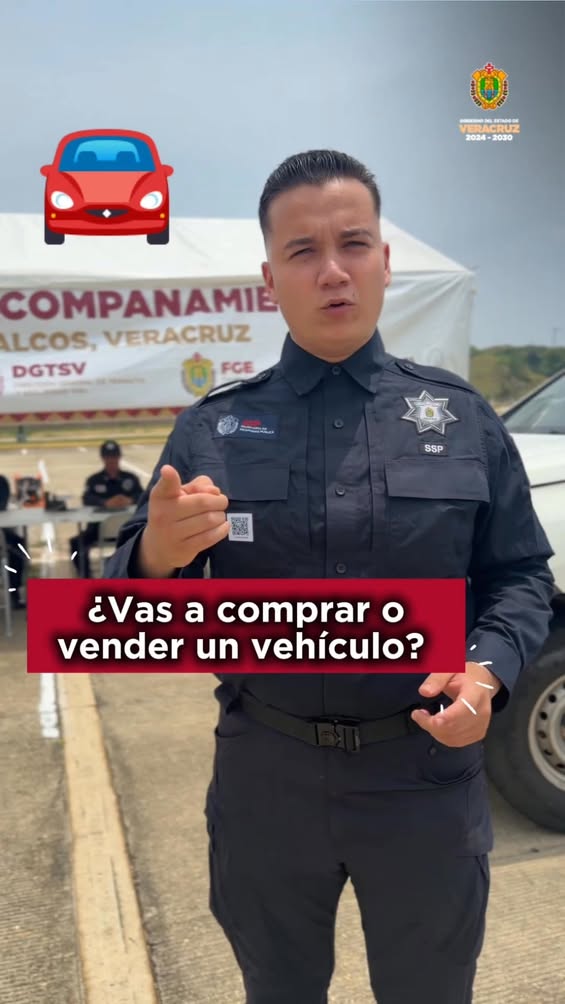 Módulos itinerantes de la SSP Veracruz para orientación en compraventa de vehículos