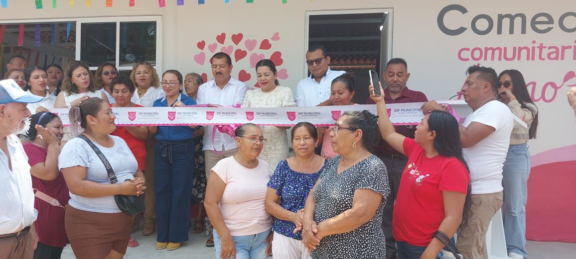 Reabren comedor comunitario del DIF en Álamo para apoyar a familias vulnerables