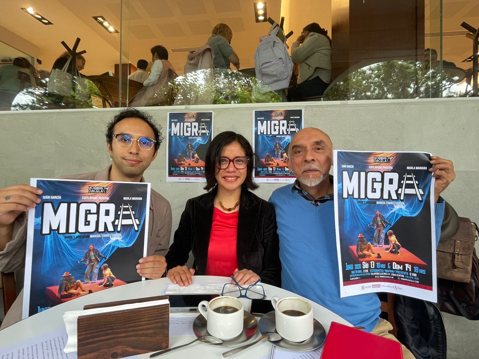 Obra teatral Migra en el Centro Recreativo Xalapeño