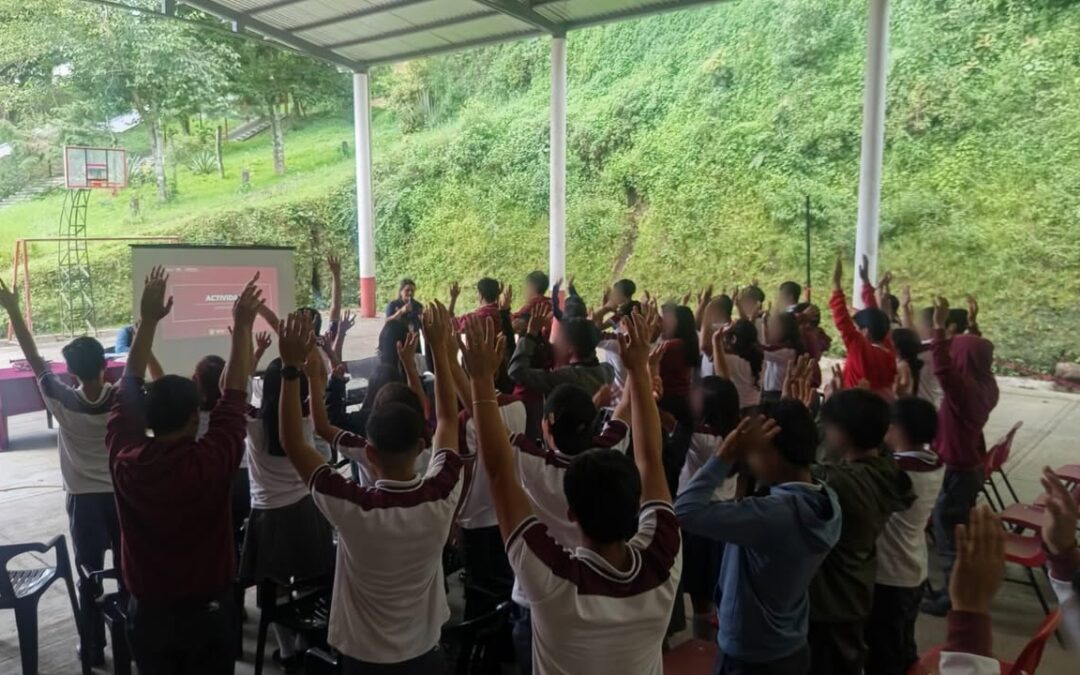 Prevención acoso escolar: performance en COBAEV de Pánuco, El Higo y Tempoal
