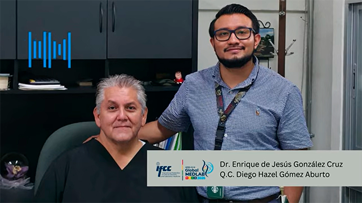 podcast-extendido-sanguineo-ganadores-uv Docente y egresado de la UV ganan primer lugar mundial en GlobalMed Lab Week con podcast sobre extendido sanguíneo