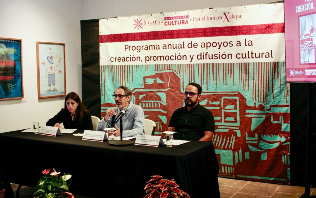 Ayuntamiento de Xalapa presenta programa anual de apoyos culturales