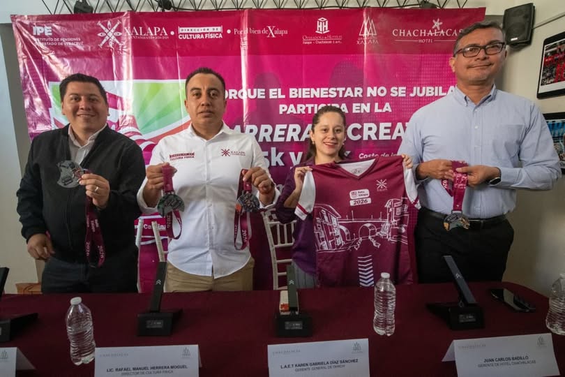 Cartel de la Primera Gran Carrera de Xalapa 2026
