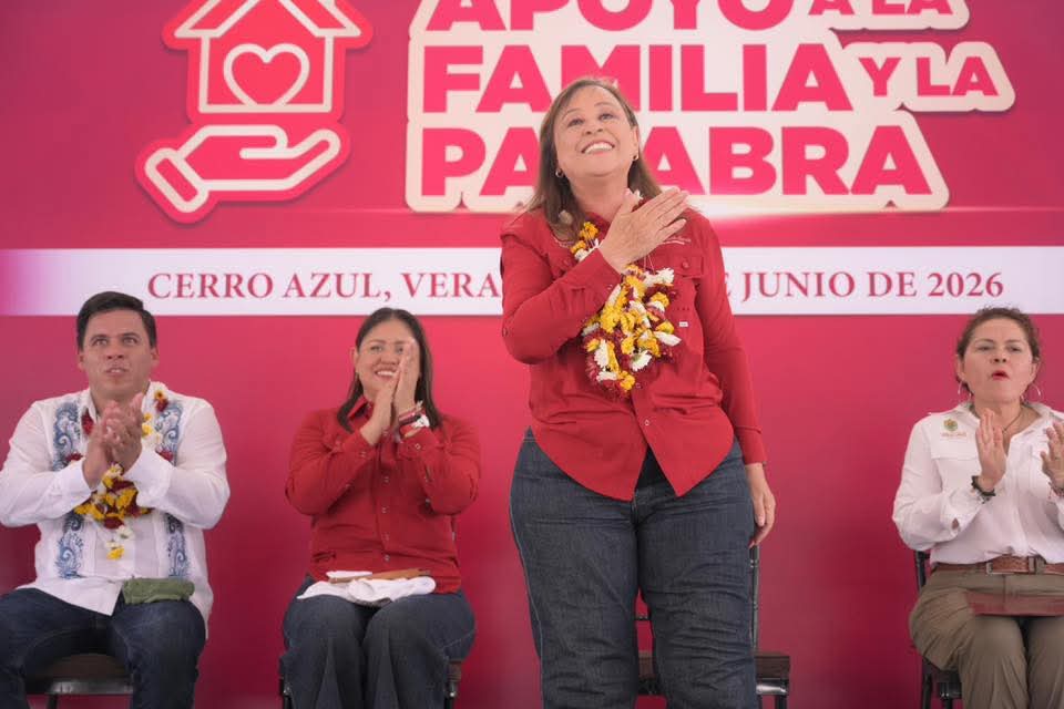 Gobernadora entrega 4 mil apoyos en 8 municipios de la Huasteca