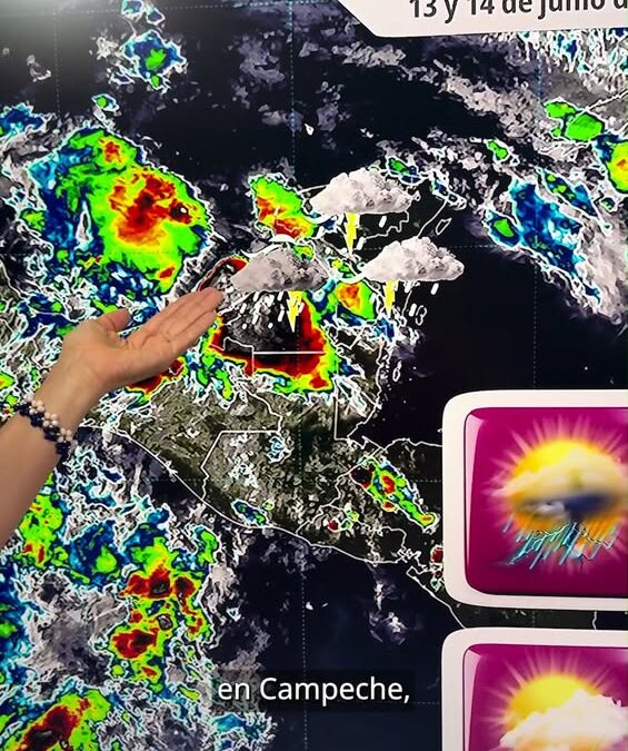 Pronóstico meteorológico en lengua maya para península de Yucatán