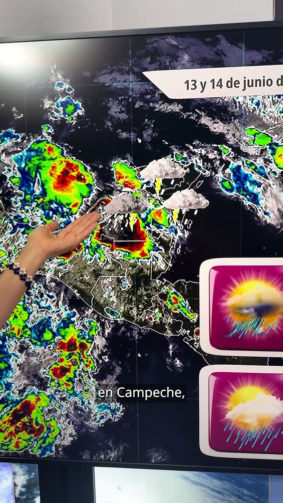 Pronóstico meteorológico en lengua maya para la península de Yucatán