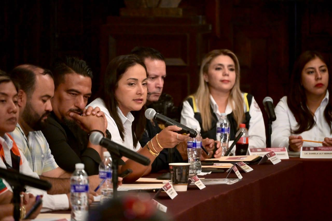 Sesión del Consejo Municipal de Protección Civil de Veracruz