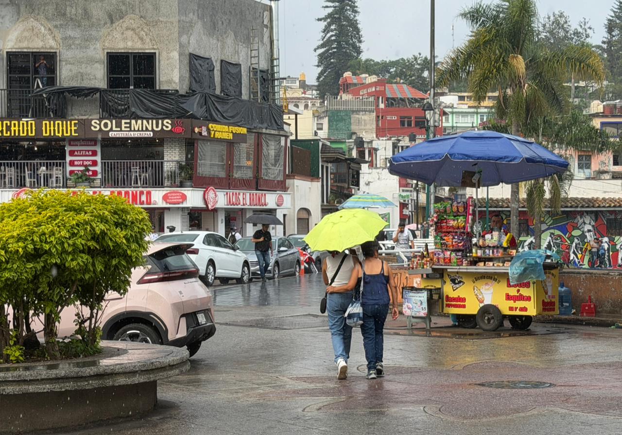 Llamado de Protección Civil Xalapa a extremar precauciones por lluvias persistentes