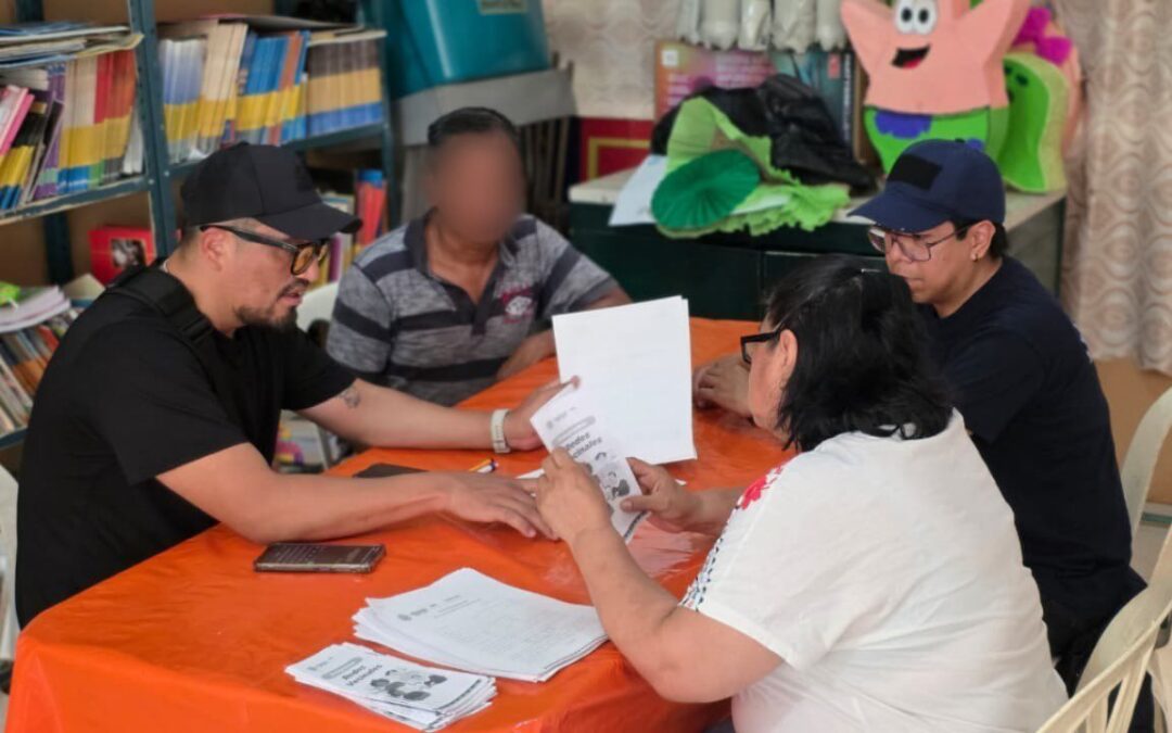 Forman Red Escolar en primaria Francisco Sarabia en San Andrés Tuxtla