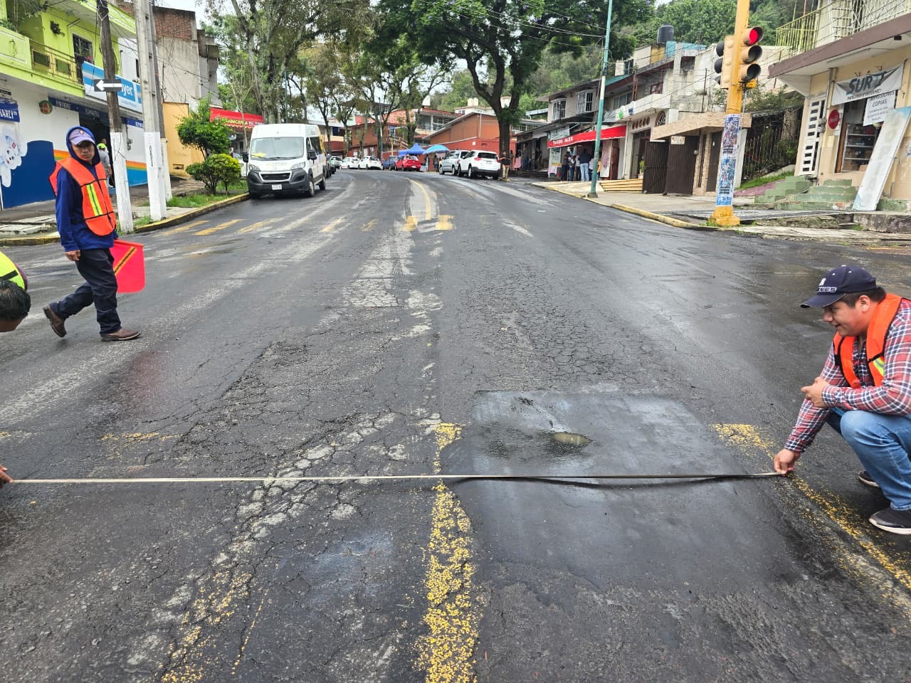 Rehabilitación de pavimento asfáltico en avenidas de Xalapa
