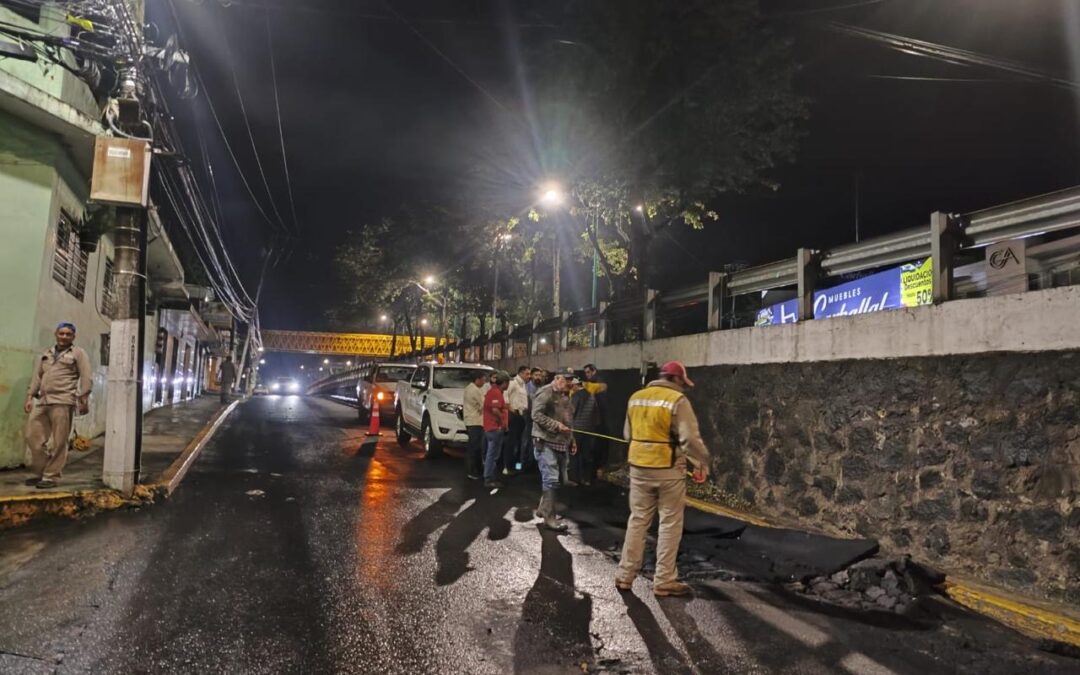 Lluvias adelantan segunda etapa de rehabilitación pluvial