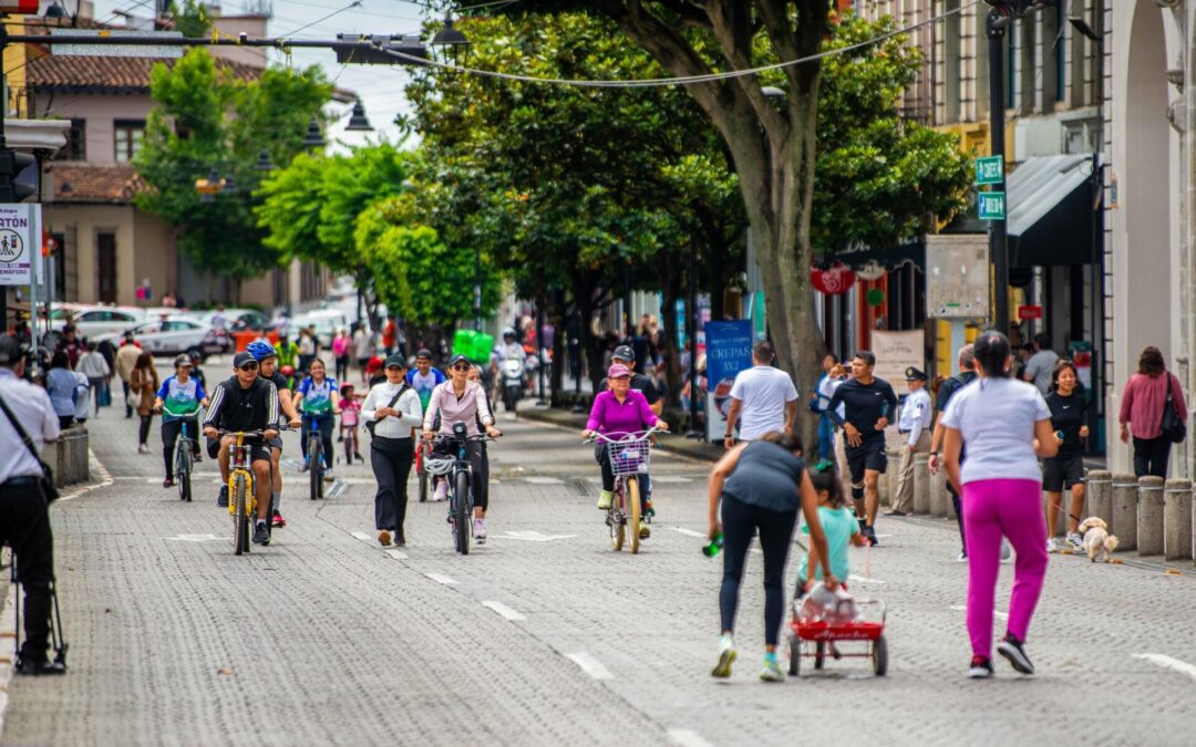 Primera edición de Ruta Recreativa en Xalapa reúne a familias