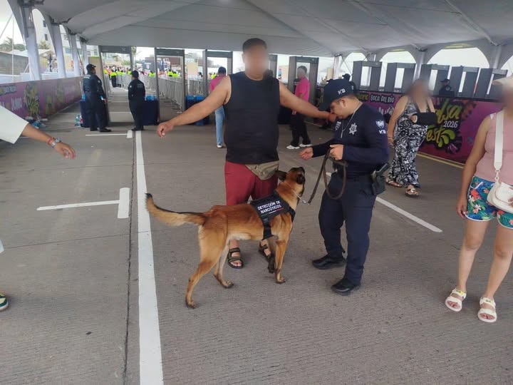 Preparativos de seguridad para el SalsaFest2026 en el Salsódromo de Boca del Río