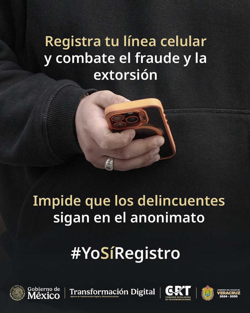 Llamado de la SSP Veracruz a registrarse en línea para prevenir fraudes