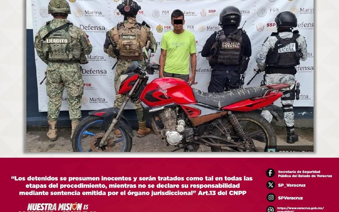 SSP Veracruz recupera 13 vehículos robados y detiene a 3 personas