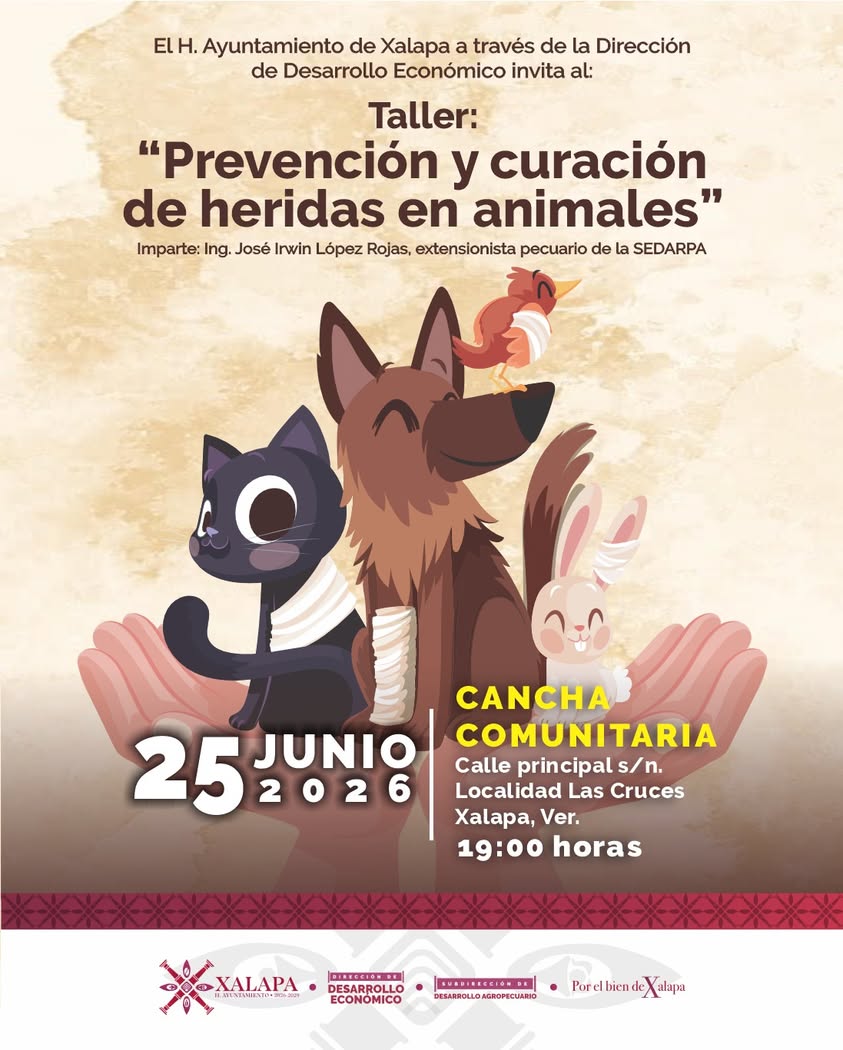 talleres-cuidado-animales-huerto-xalapa Talleres y pláticas sobre cuidado de animales y huertos en Xalapa organizados por el Ayuntamiento