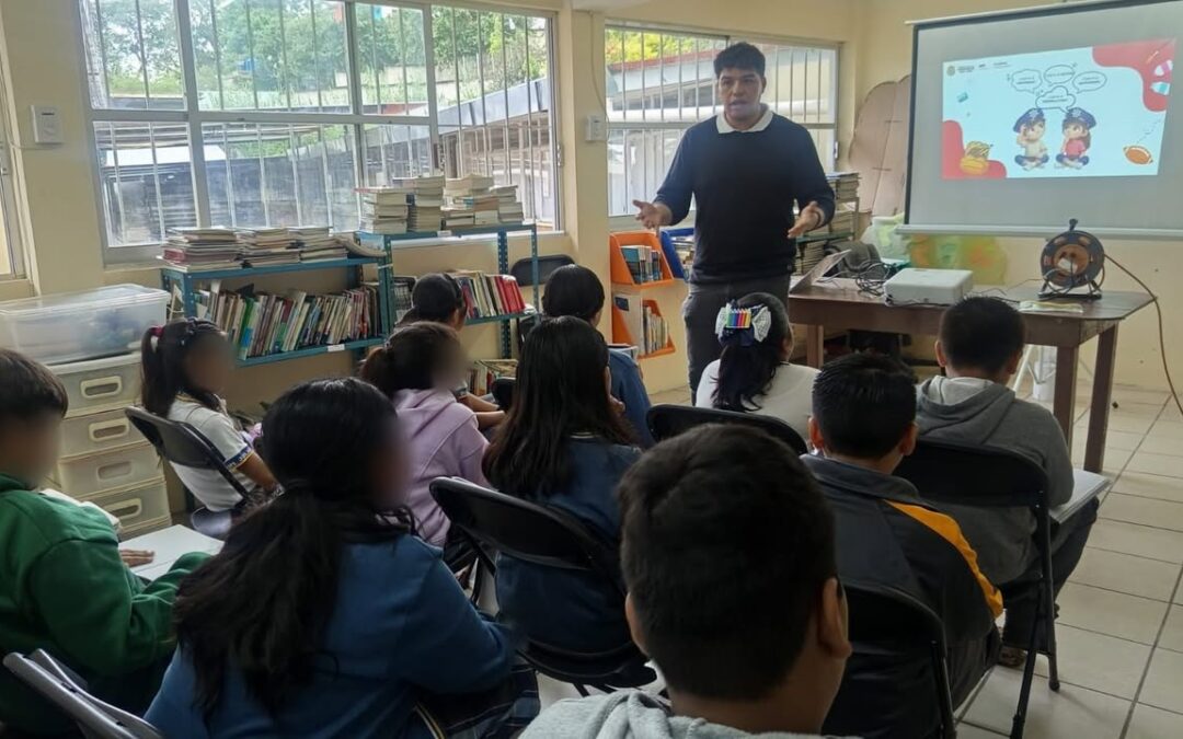 Imparten talleres de prevención en Jilotepec, Xalapa y Coatepec