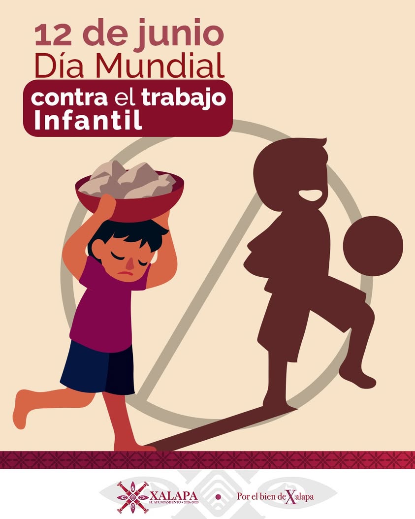 Logo del lema de la ONU contra el trabajo infantil para 2026